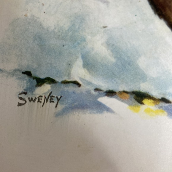 2 Fred Sweney Embossed Plastic Picture Prints Ducks and White Tailed Deers - Picture 16 of 16